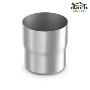 Euro dach mufa-rury-spustowej-100-mm-galeco-stal-srebrna