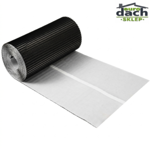PAROTEC Taśma kominowa ołowiana 2D ryflowana 300mm 5m - 9005